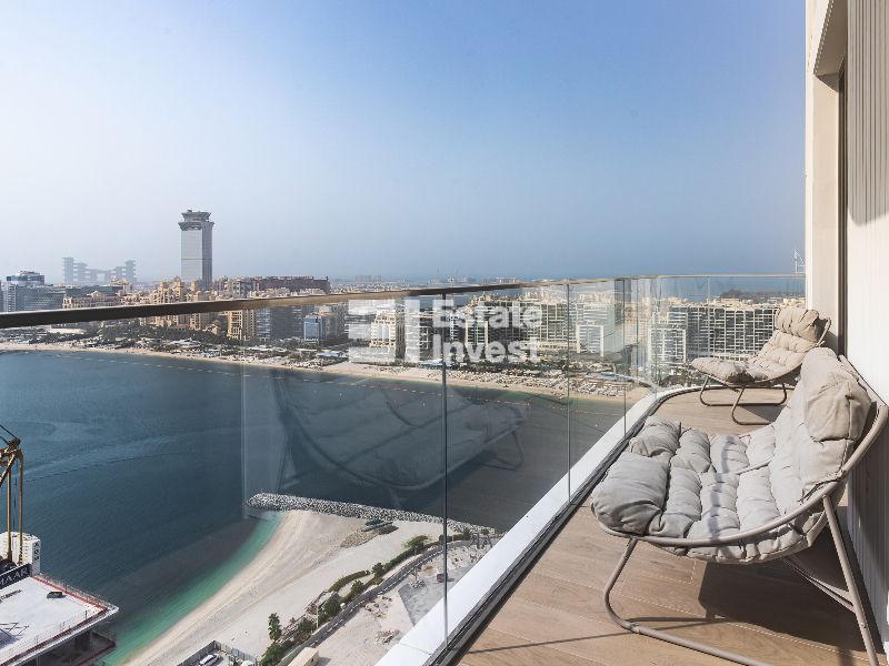 FULL PALM VIEW | PRIVATE BEACH | BRAND NEW
