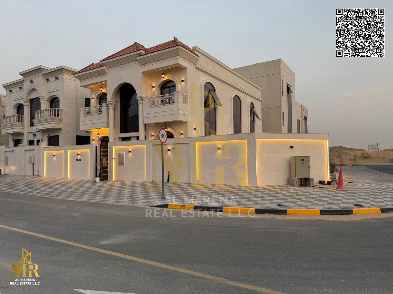 Balhelio 2 | Luxury corner villa with a private pool - 5 master bedrooms + living room and hall + large courtyard | Area 4000 sq ft | Price 2.3 millio