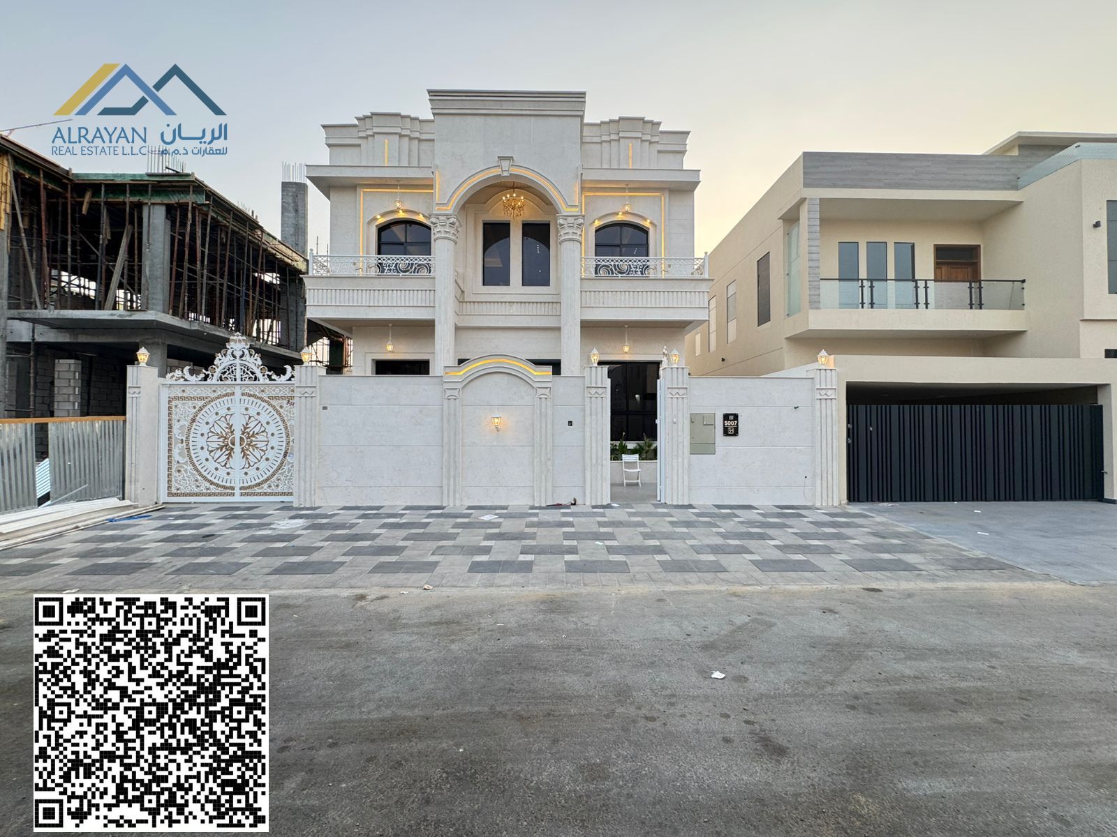 Directly from the owner, no down payment and 100% bank financing, behind Al-Hamidiyah Park