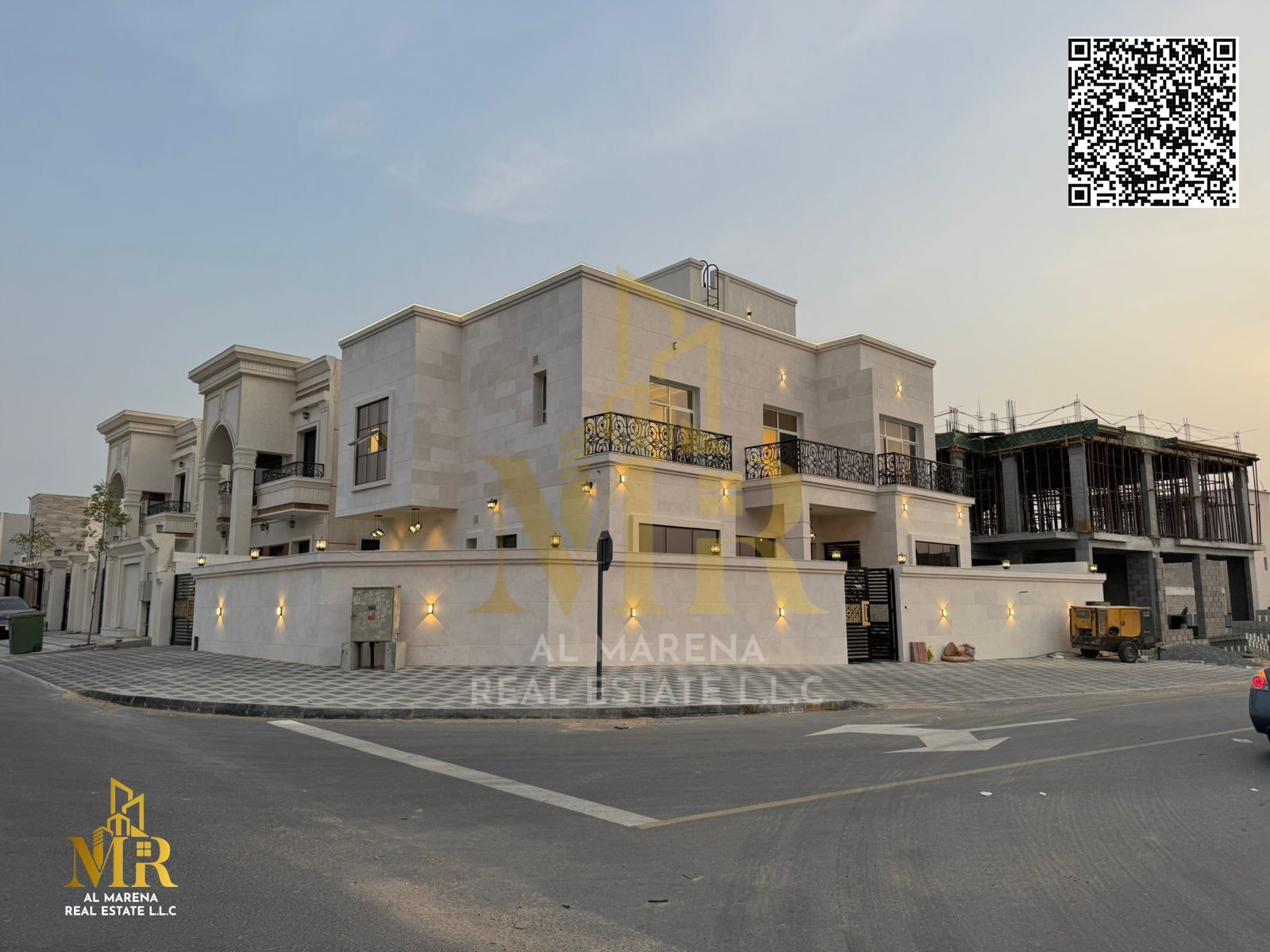 Own your dream villa and live in style in a luxurious villa in the heart of Al Helio 2, on the corner of two streets.