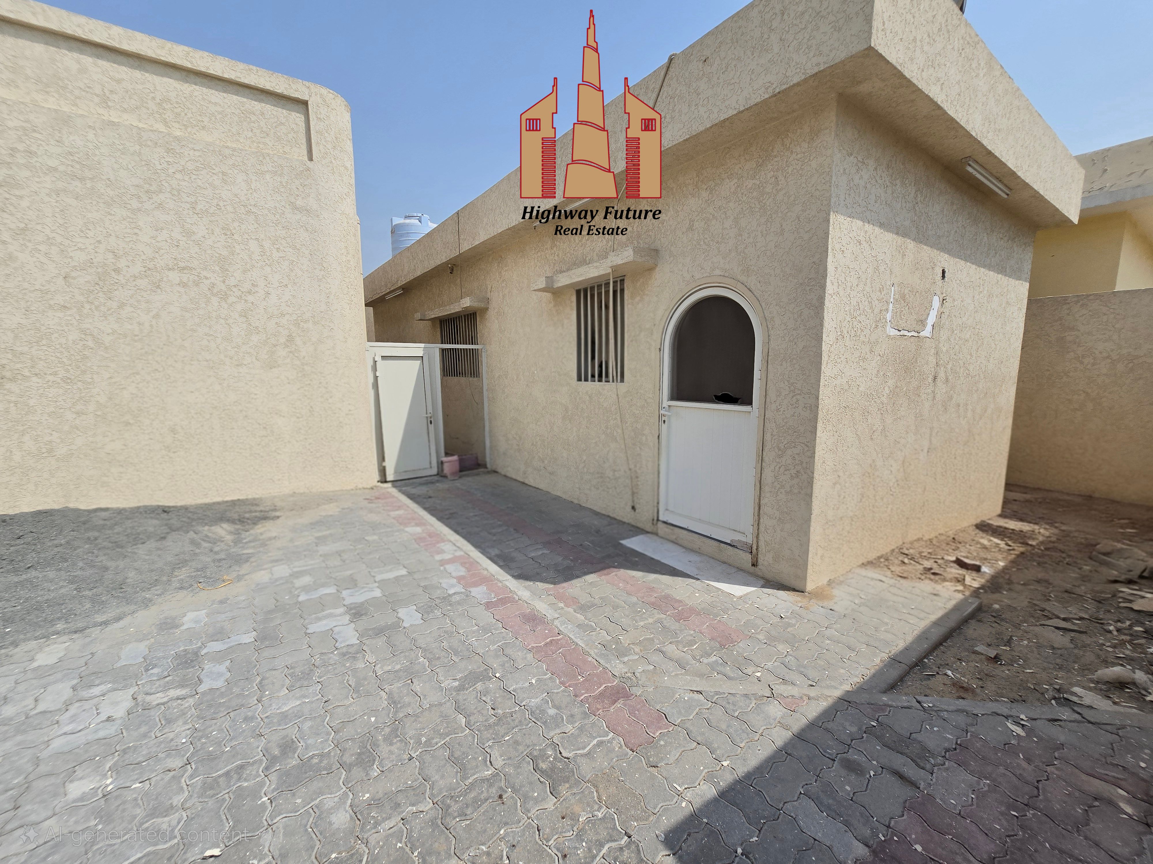 Full renovated like new 3 bedroom villa molhaq big Majlis parking with out AC 1 kitchen just 75k