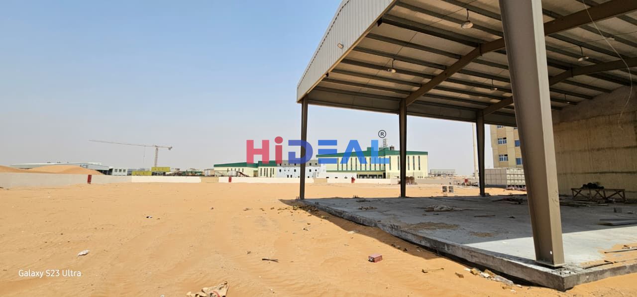 90000 SQFT YARD WITH WAREHOUSE AND OPEN SHED AND HIGH POWER AVAILABLE FOR RENT IN UAQ