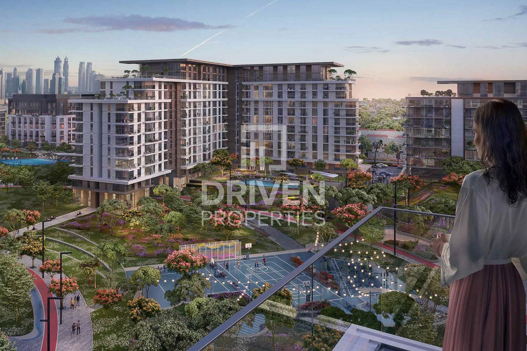 Park and Burj View | Corner Unit with Maids Room