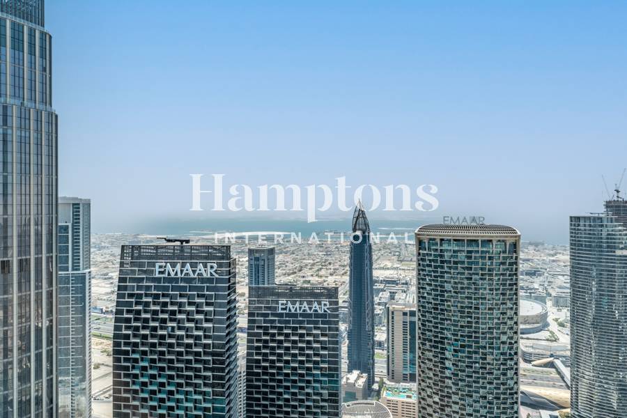 Upgraded 2BR+ M | Fountain View | High Floor