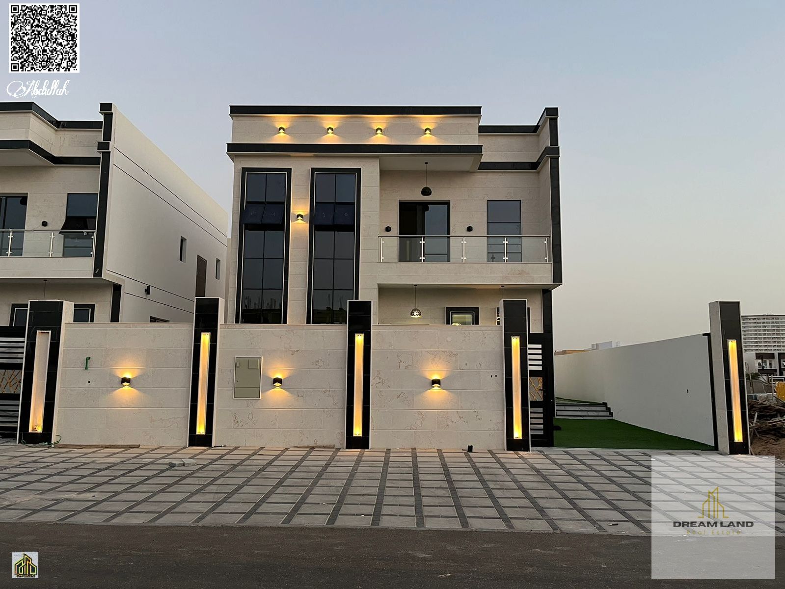 For sale, a modern villa with a palace design, including registration fees | No down payment | Freehold for all nationalities | Very very