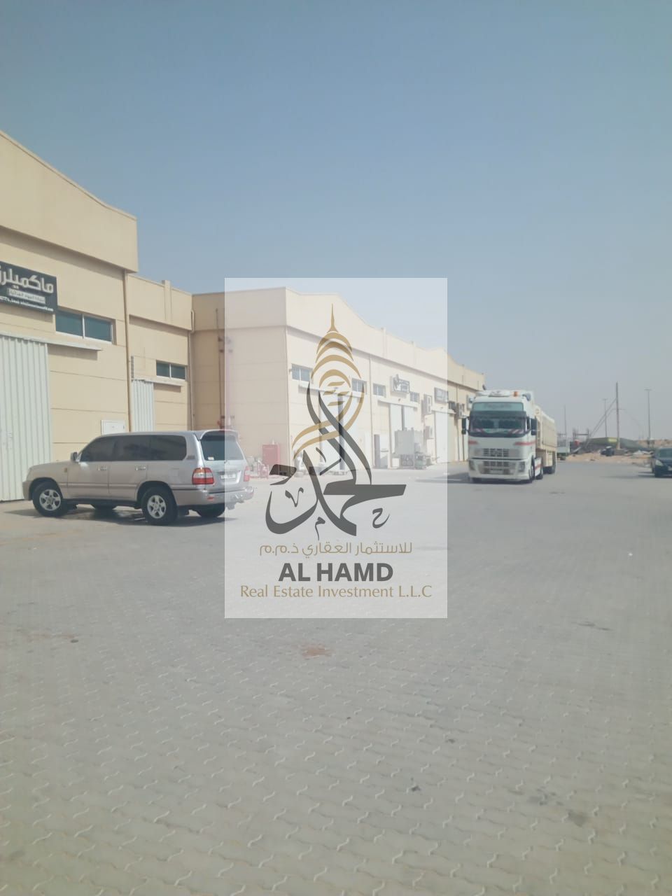 For rent Direct owner New Sana ayana A new factory in Umm Al Quwain large Area big Size 6400