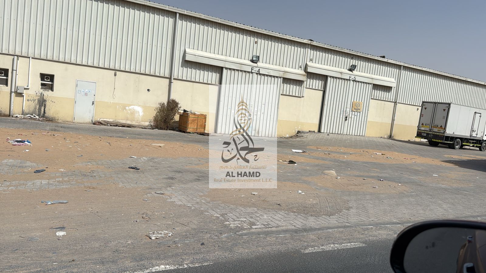 Direct owner for rent A new factory in Umm Al Quwain large Area big Size 25000Sqft
