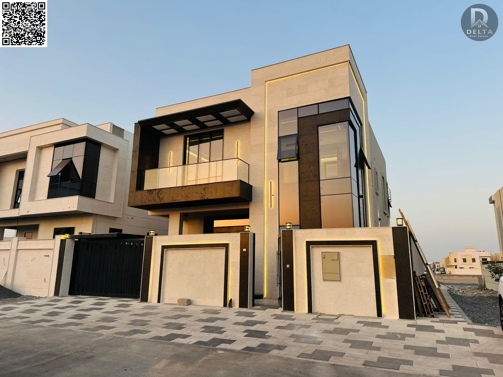 A golden opportunity to own a luxurious villa with super deluxe finishing in the Al Yasmeen area - Ajman | 5 master bedrooms | Central air conditionin