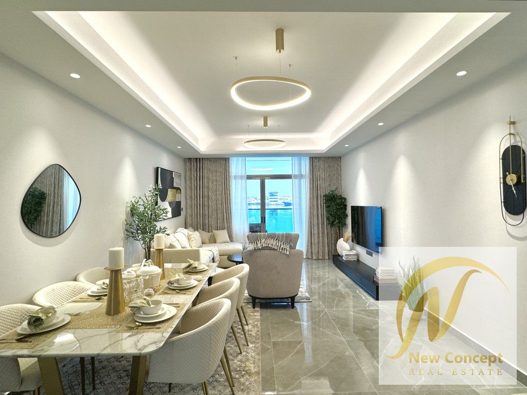 Creek Project – Where Luxury Meets Lifestyle 3-Bedroom Apartment | Spacious Living Room | 3 Bathrooms | Panoramic Views of Ajman Creek & the City