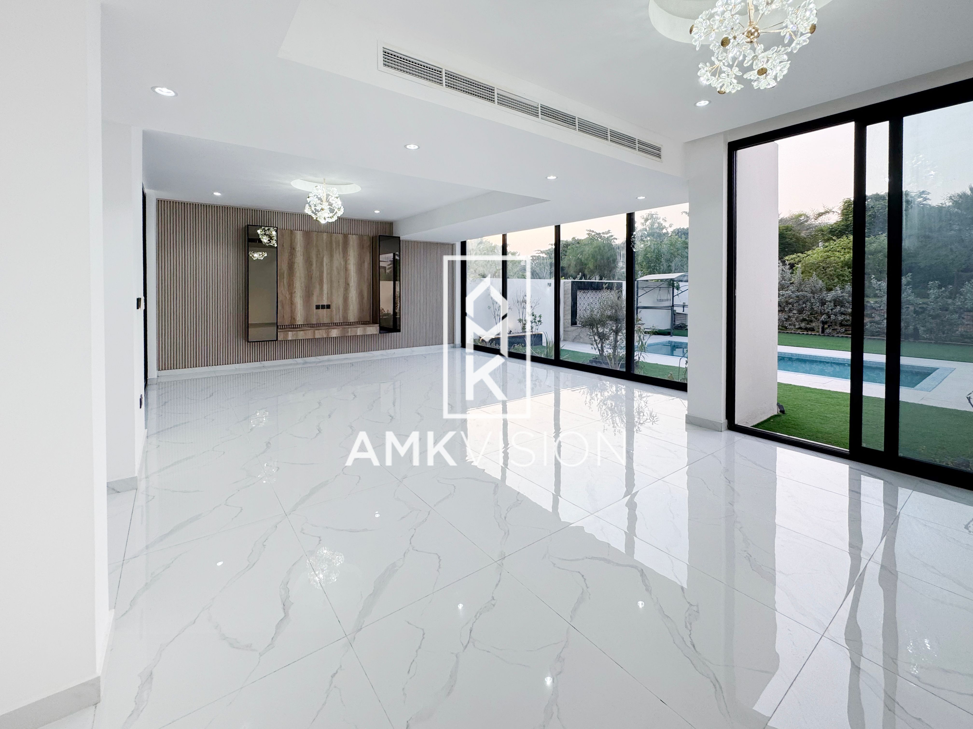 Freehold Villa | Private Pool | Golf & Lagoon View | Designer Finishes
