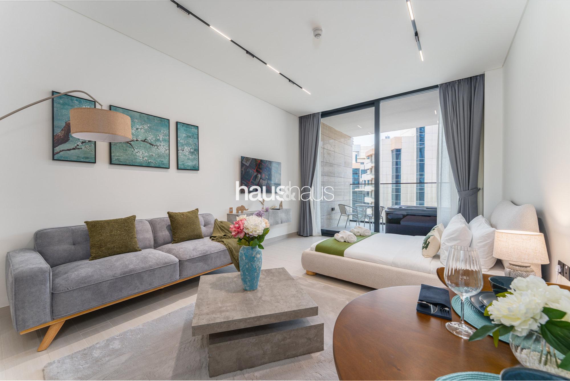Sleek Studio | Private Jacuzzi | Multiple Units