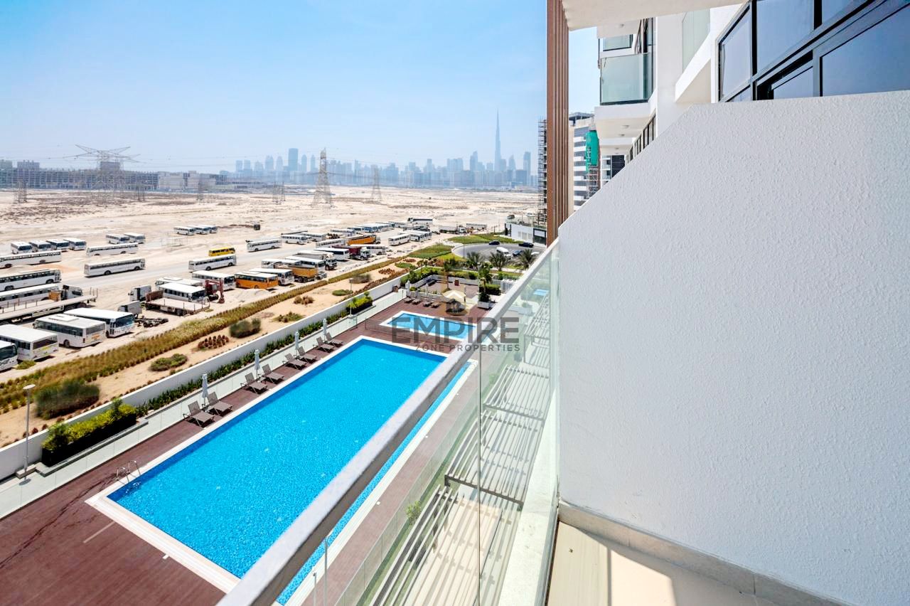 Furnished Studio | Pool View | 4 Cheques | 308 Sq. Ft