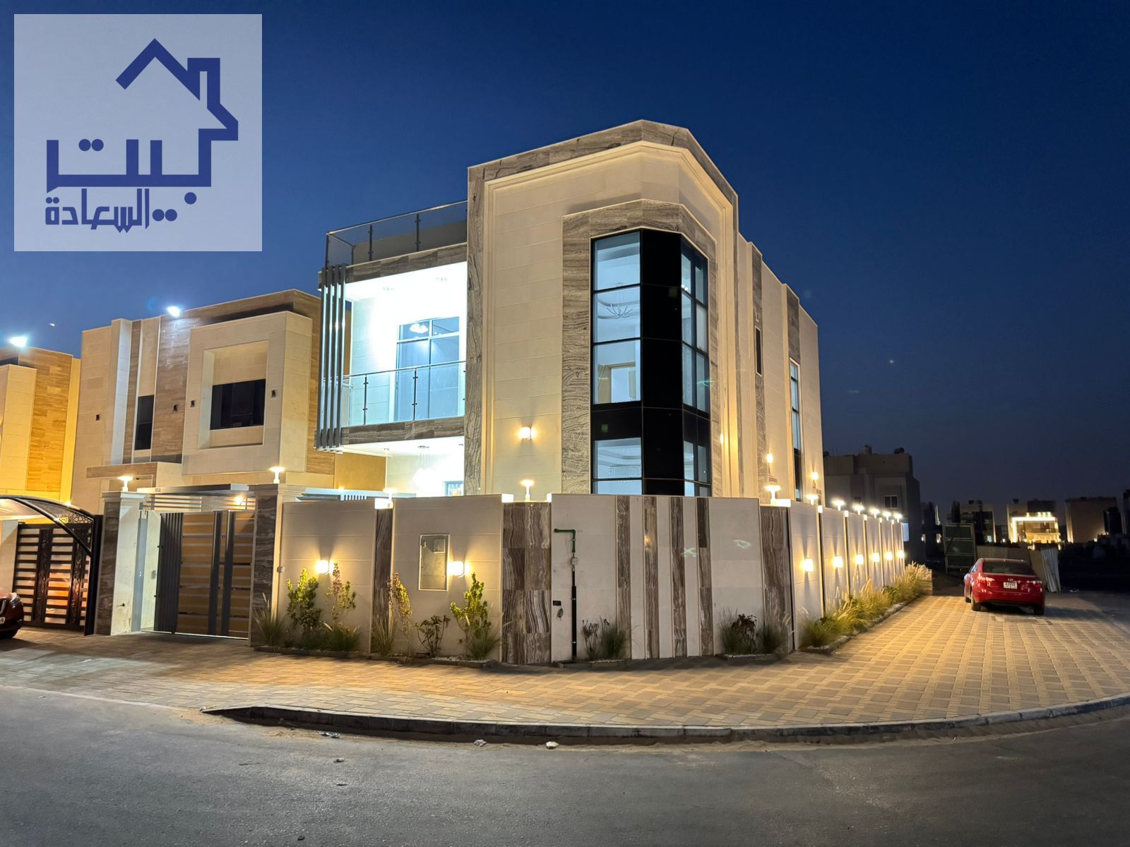 Your dream villa on Sheikh Mohammed bin Zayed Road, freehold for all nationalities, with no down payment and 100% bank financing, directly behind the