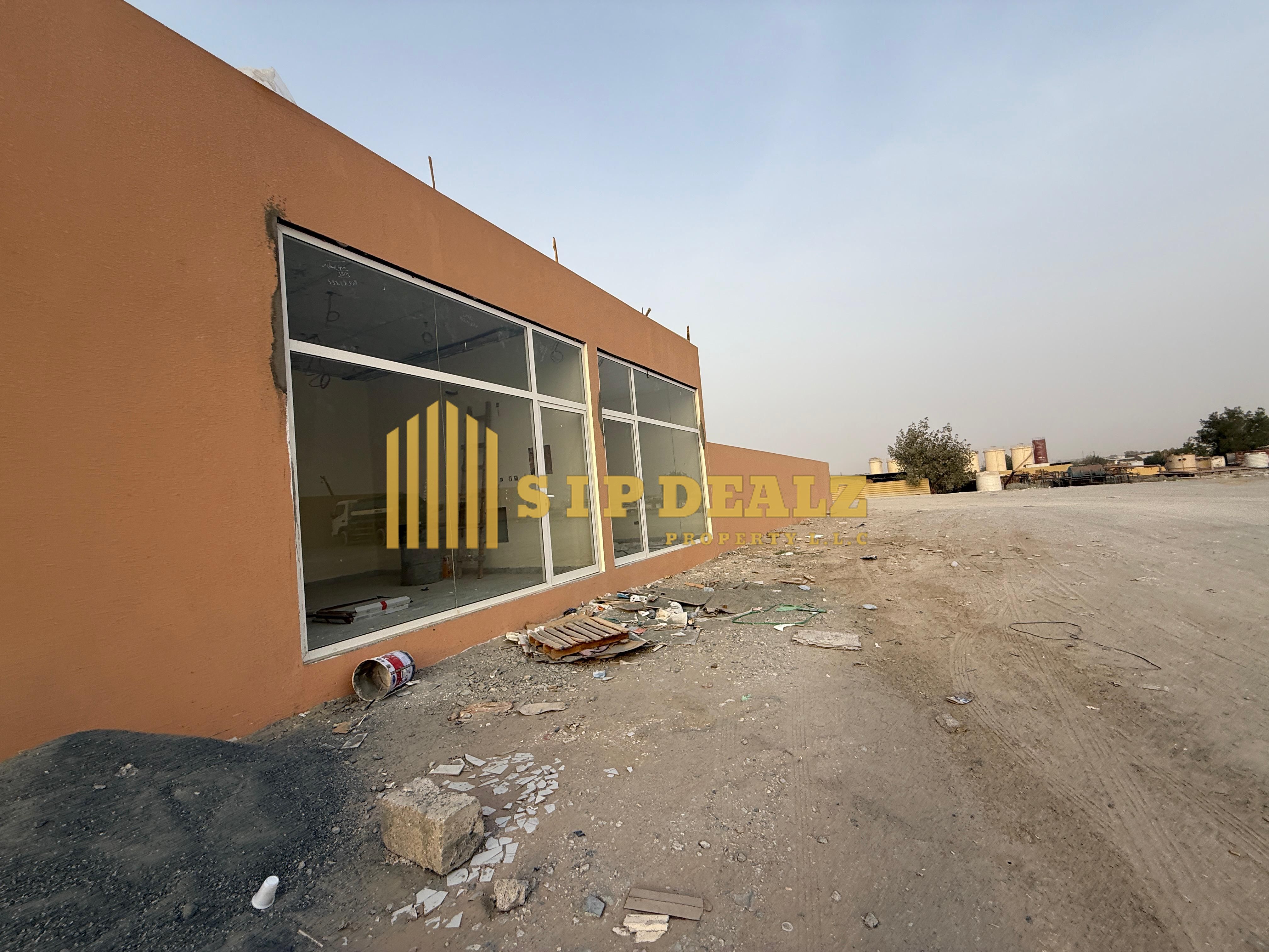 Brand New Shops Available for Rent in Al Sajaa with a Bathroom