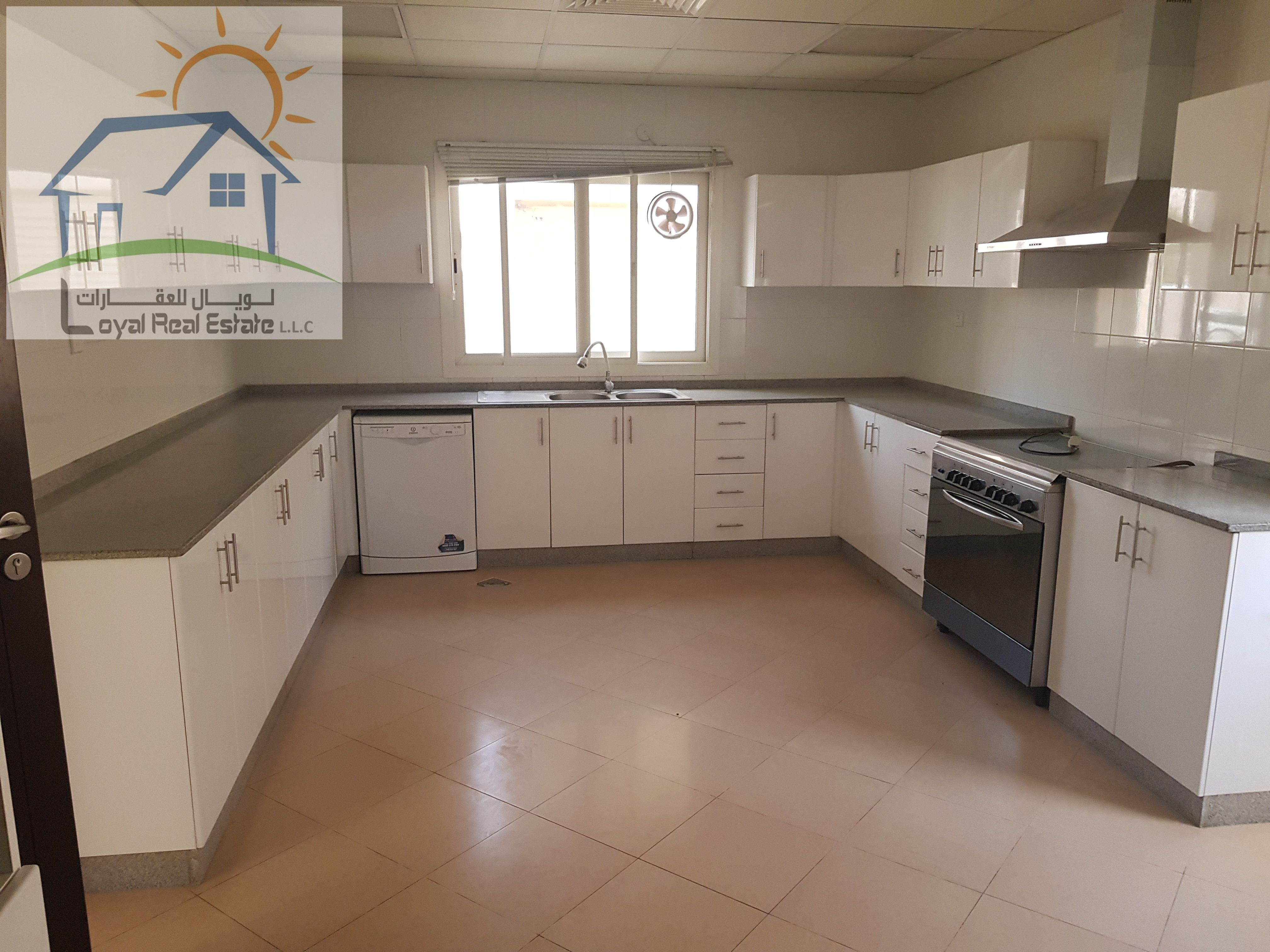 HUGE 3 BEDROOM HALL CENTRAL A. C VILLA WITH MAIDS ROOM