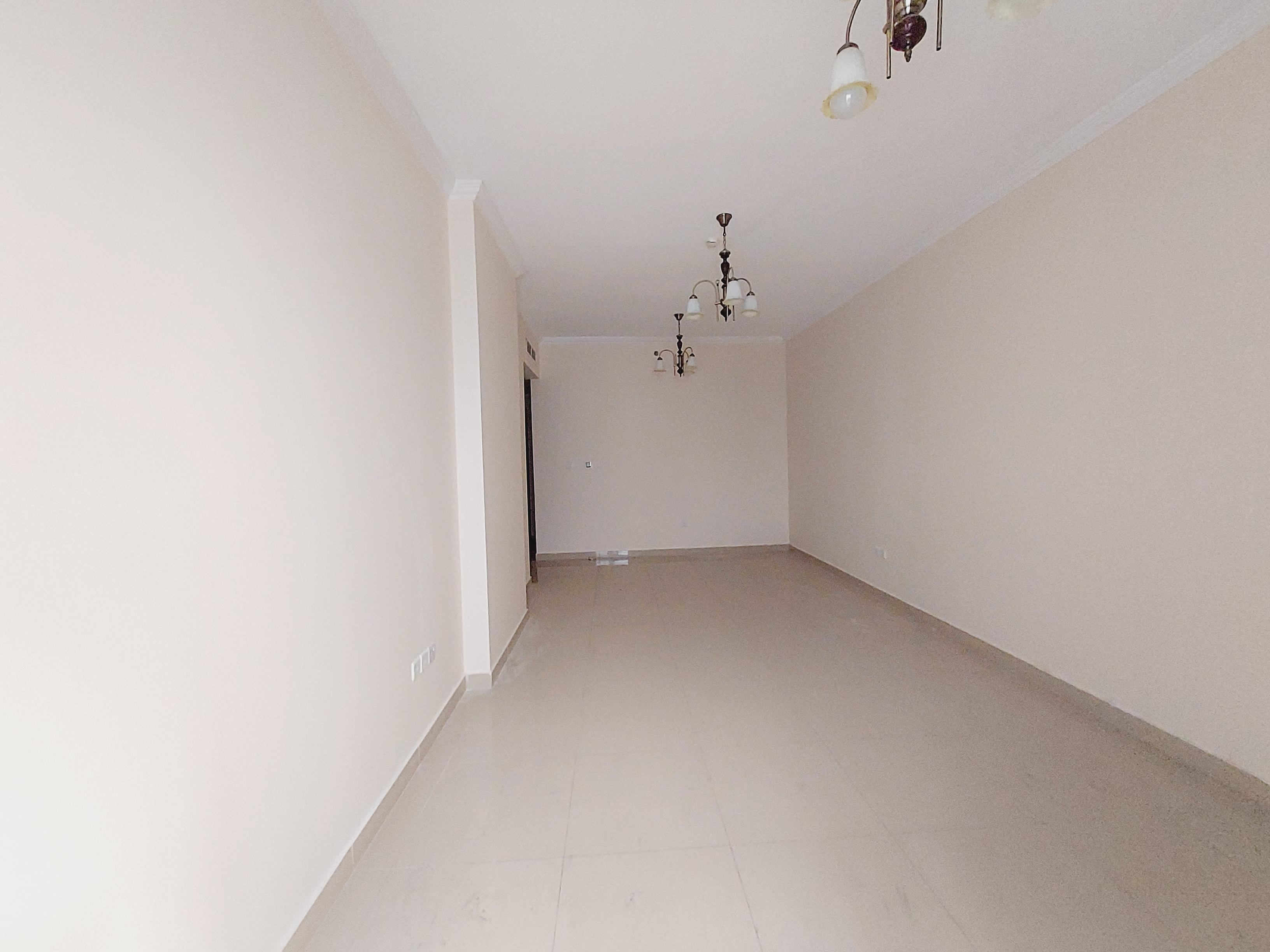 One bhk apartment with cover parking with balcony to wash opposite Al ZAHIA CITY center in molasse.