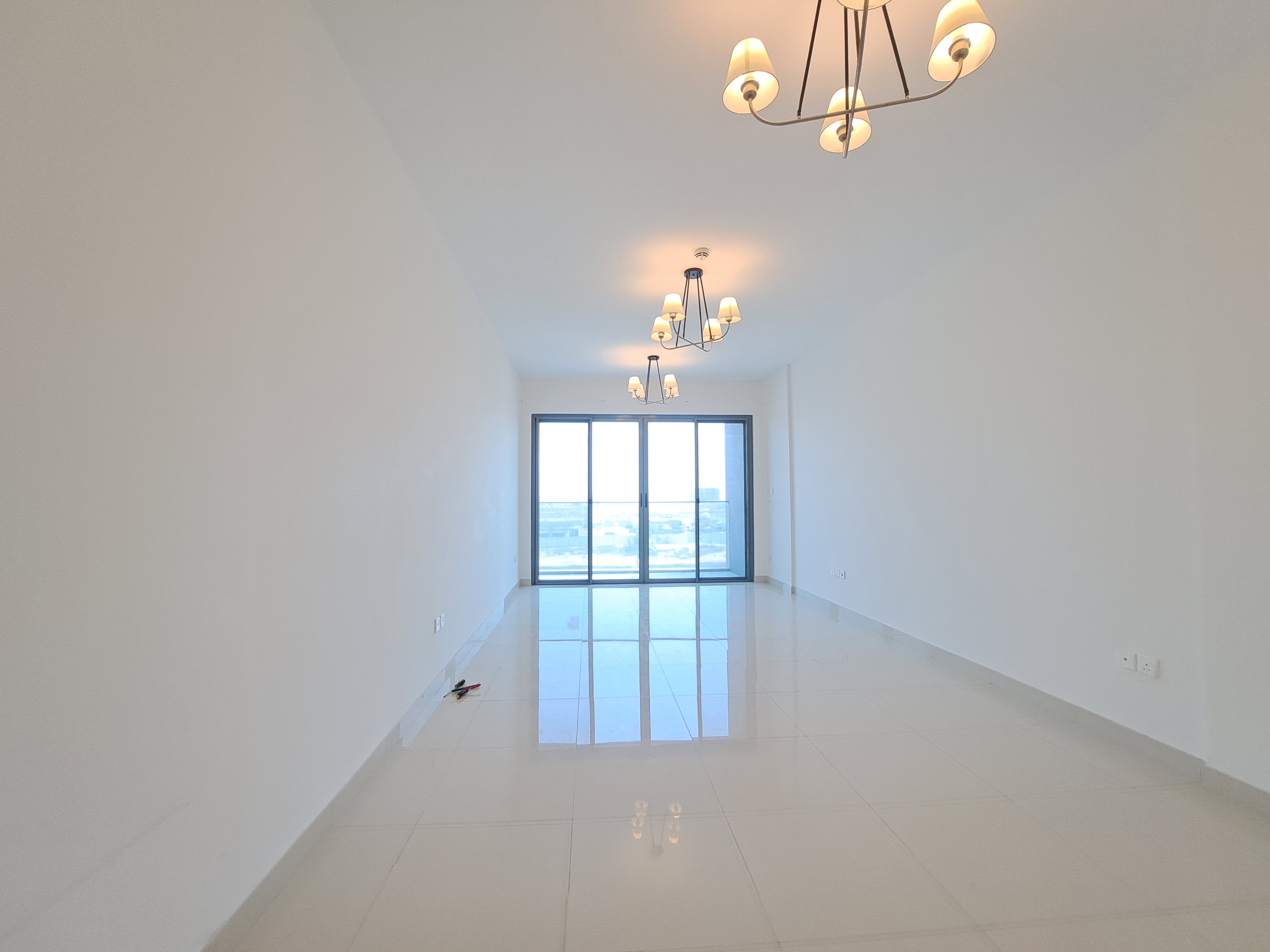 Like Brand new 3 BR with maid room parking free
