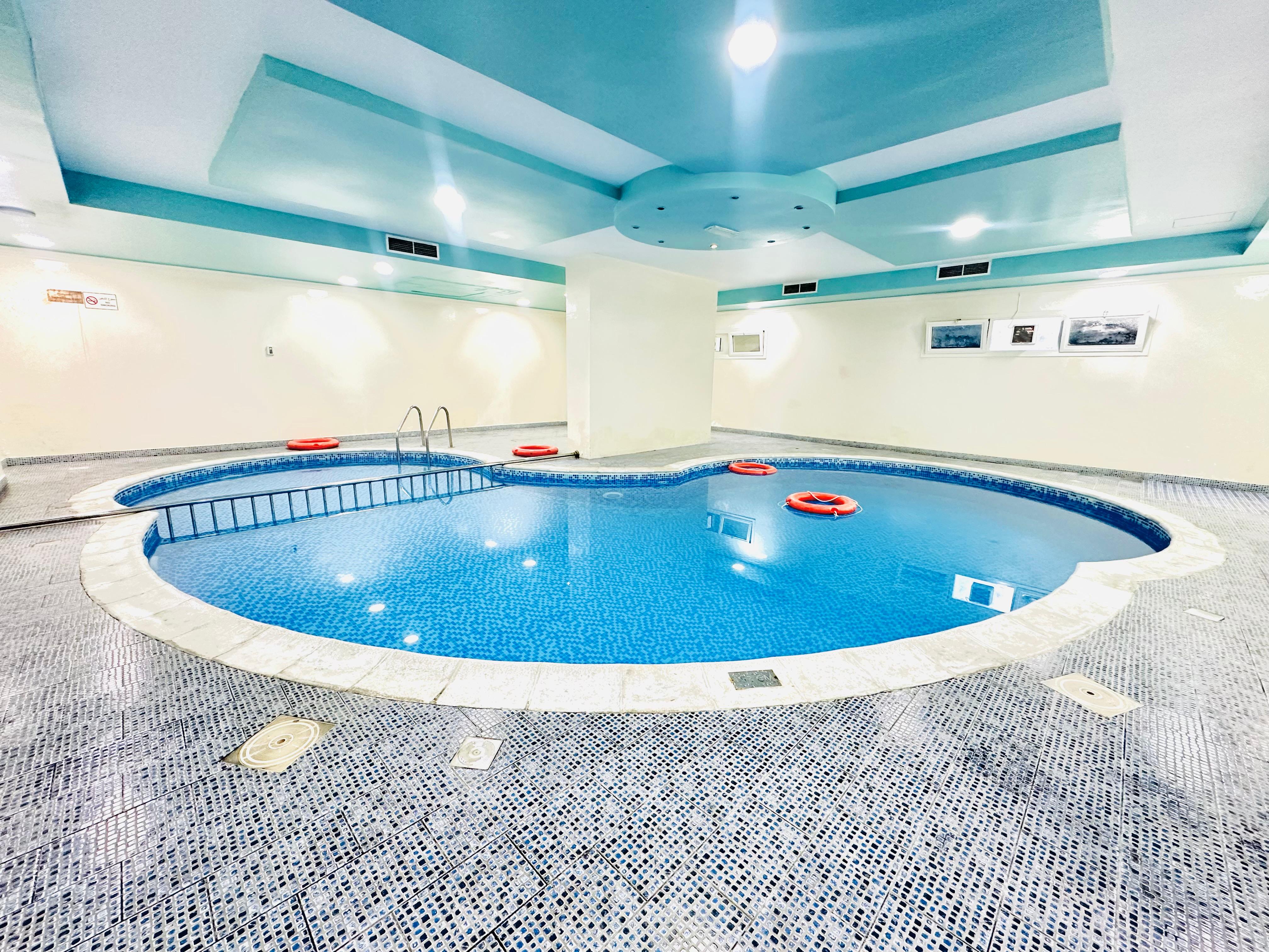 [Gym Pool Free 3BHK With 2 Balcony 3 Bathrooms 1 Master Bedroom Just 61k Only Family Building Call To Mr Imran Ali