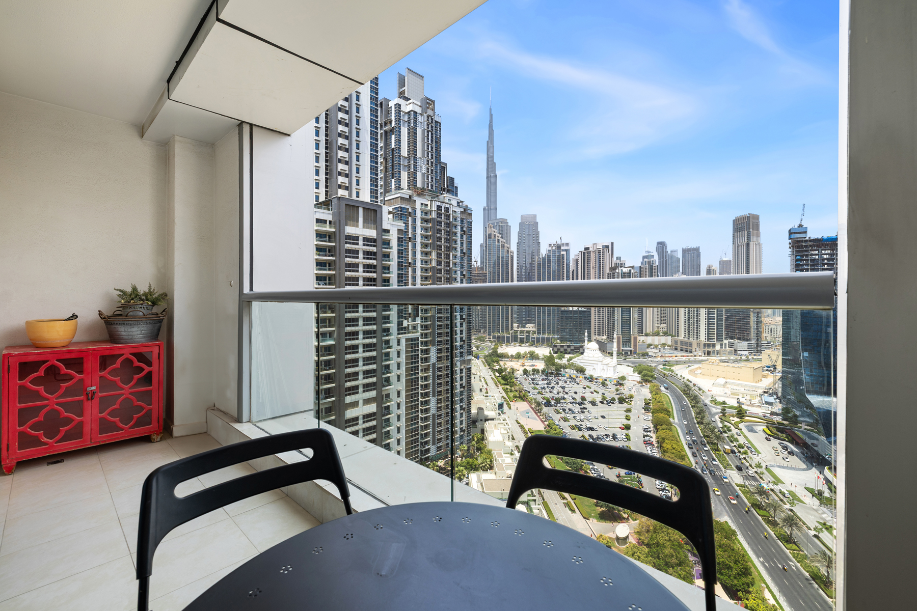 Stunning 3 BR + Maids | Burj Khalifa City View