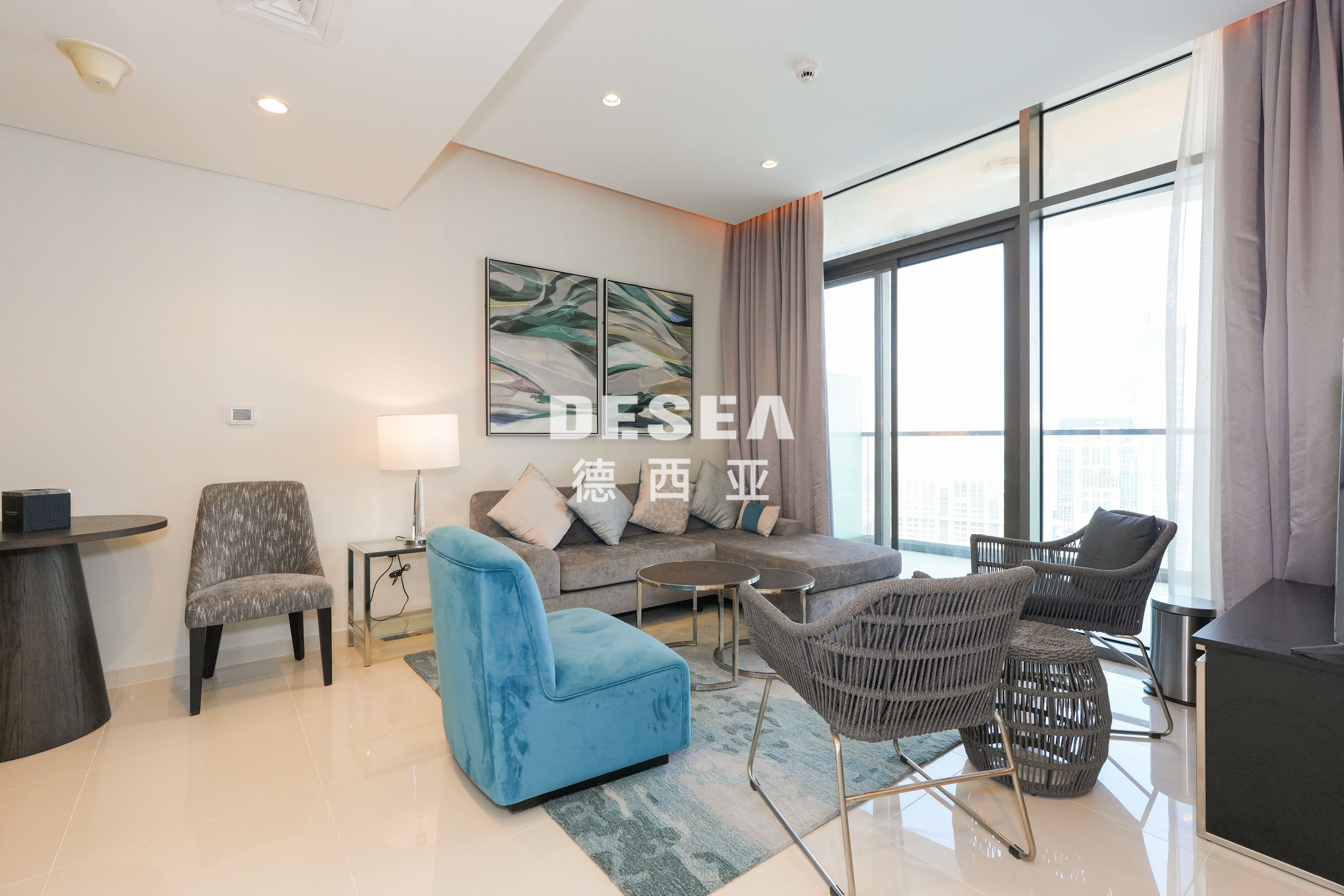 Vacant | Racetrack and Canal Views | High Floor