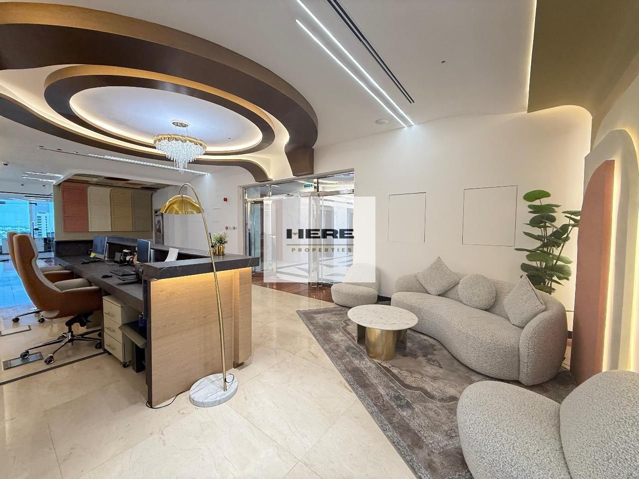 Furnished Office | Burj View | Oud Metha | AED 70K