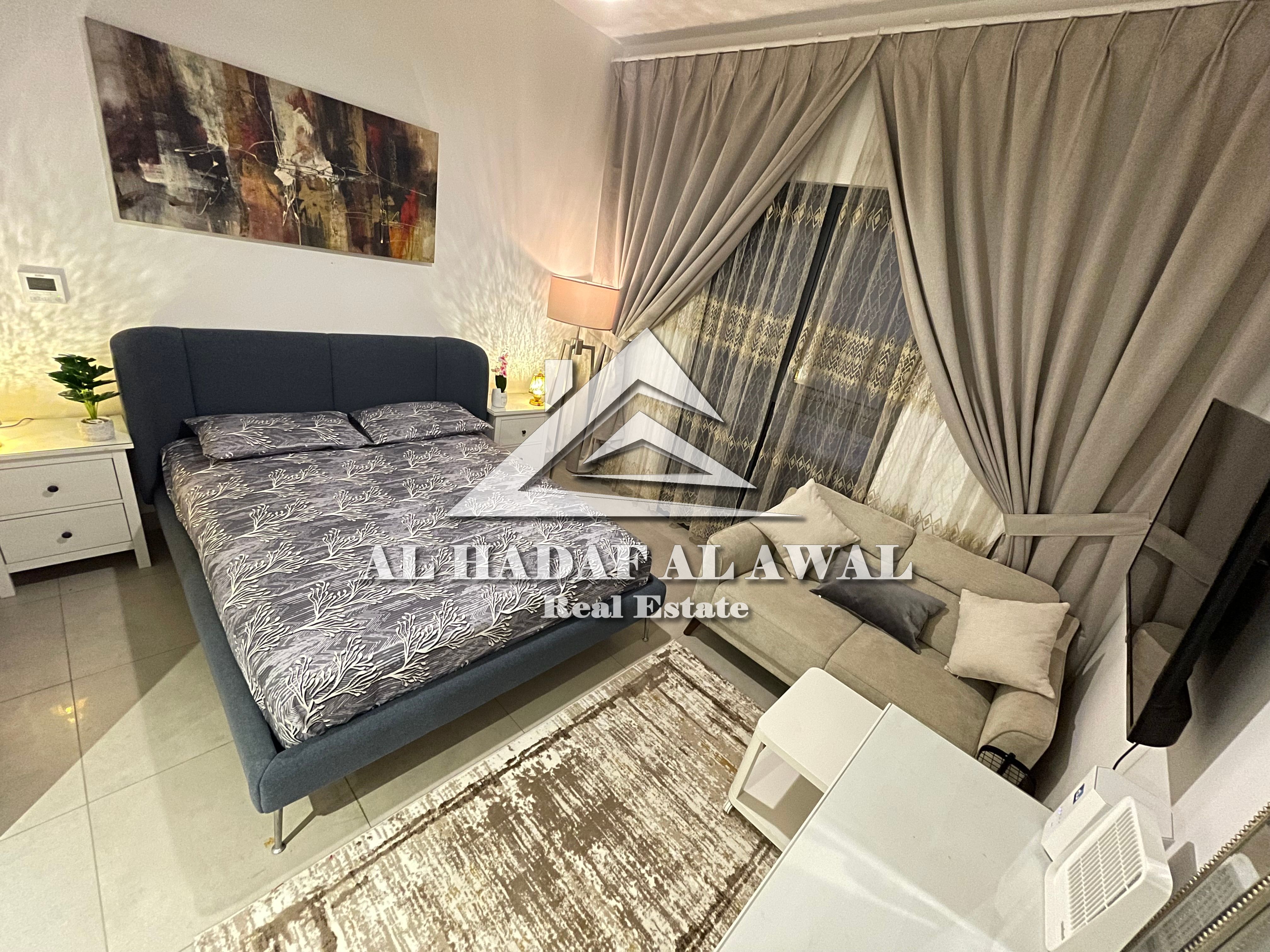 First Resident Maryam Island Studio, Al Khan, Sharjah. Large space for all purposes and a bathroom