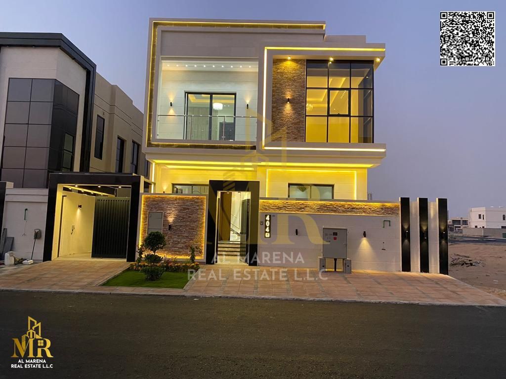 For sale - Luxurious furnished villa in Al Yasmeen - Ajman | Area 3040 sq ft | 5 master bedrooms | Majlis and hall | Fully furnished | Price 1,700,000