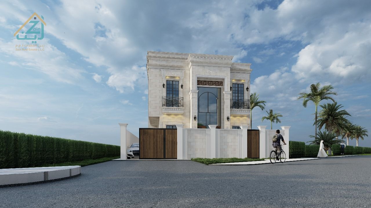 Luxury 6-Bedroom Hall Majlis Individual Villa for Sale – Al Helio 1, Ajman.