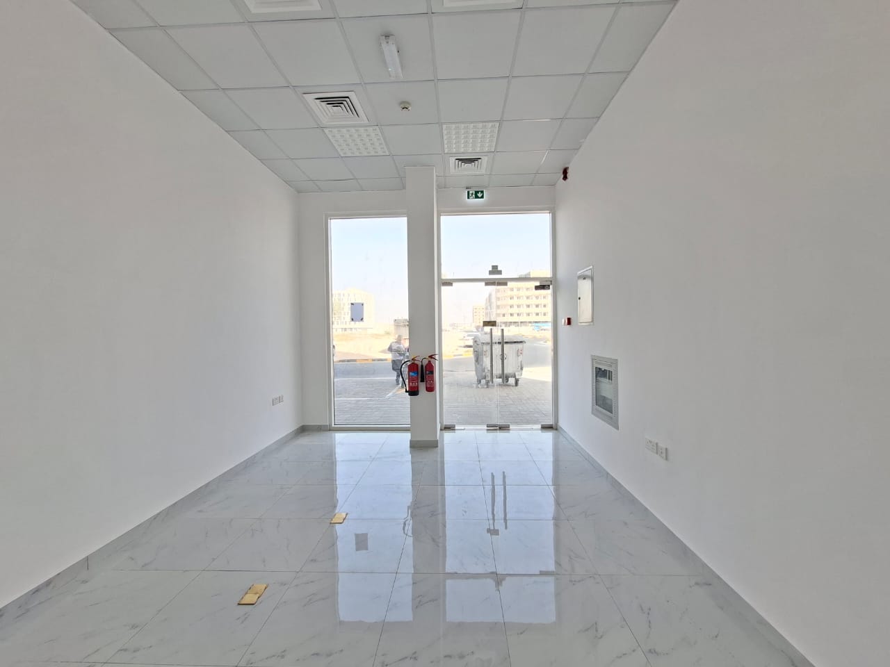 Like brand new building in Al jada out side for shop available prime location