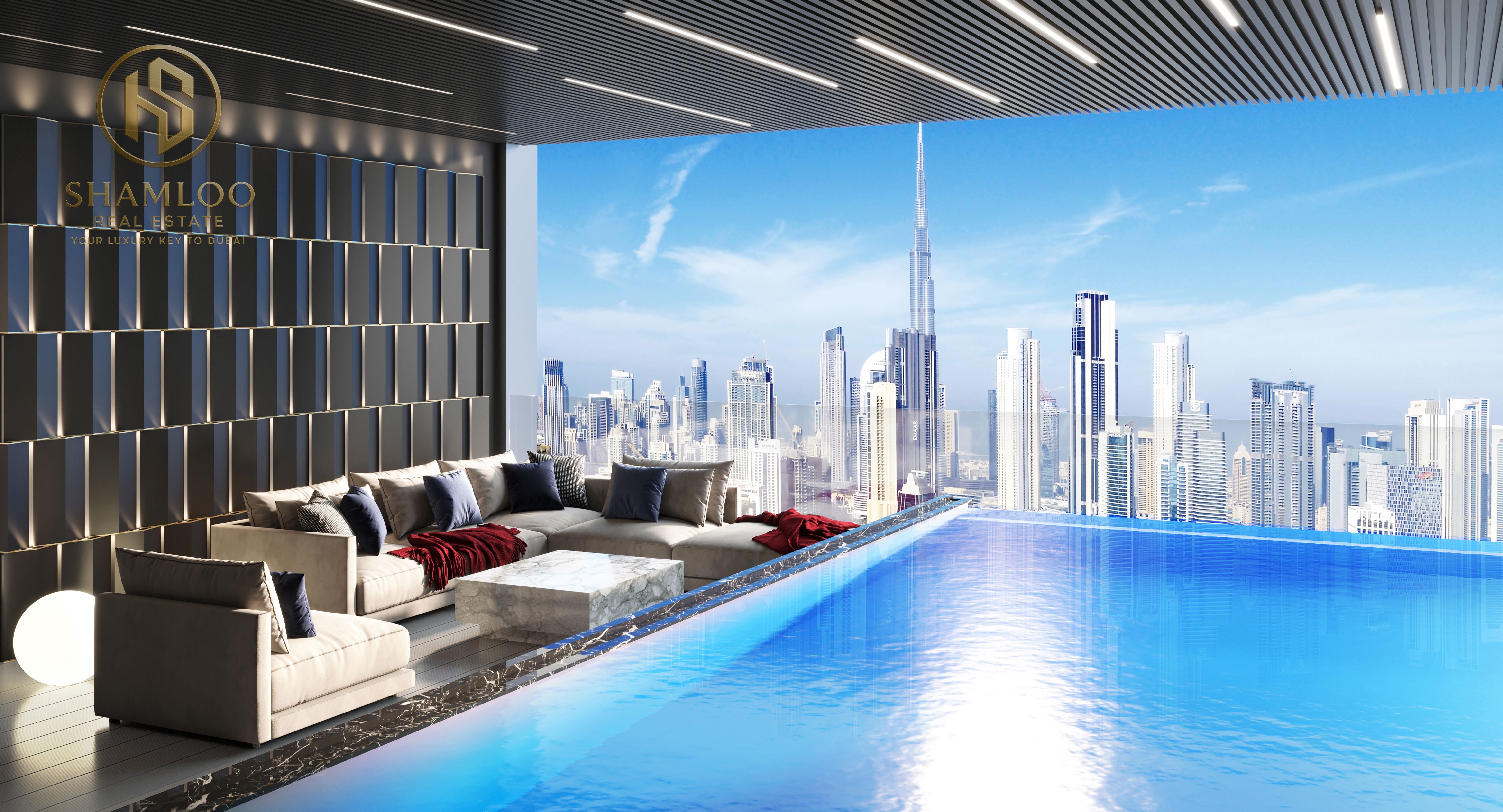 Tallest Tower | Luxury Apartment I Dubai Skyline View With Creek Harbour