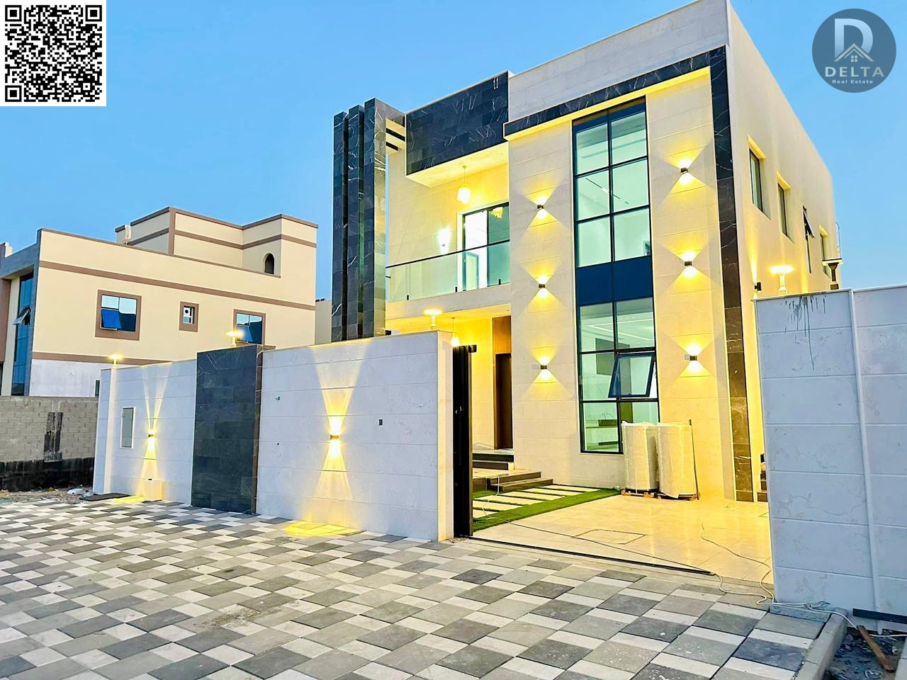Luxurious villa for sale in Al Bahia - high-quality finishing and a quiet location A unique opportunity to own a sophisticated villa in the Al