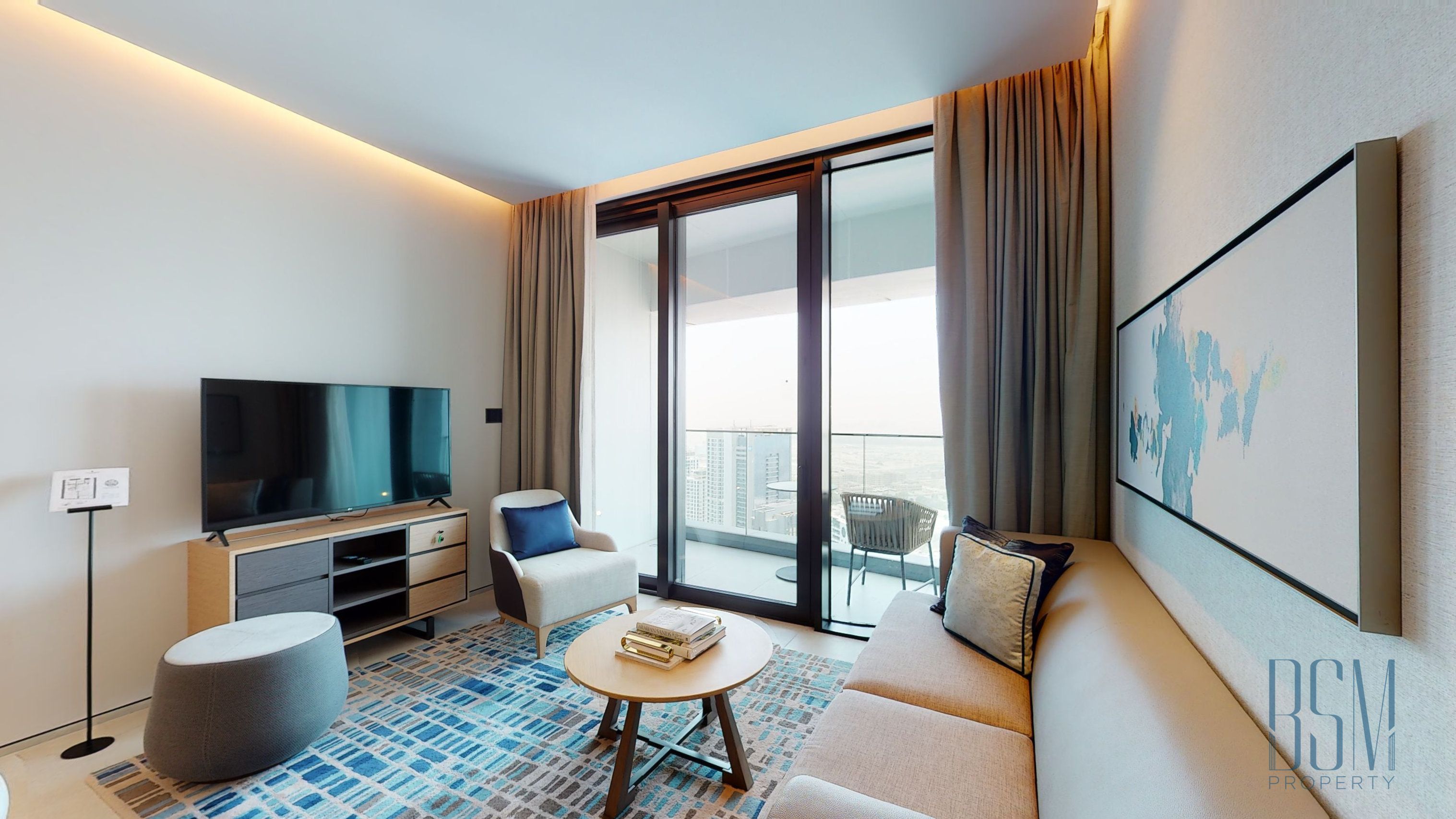 Luxury 1BR | City & Marina View | Fully Furnished