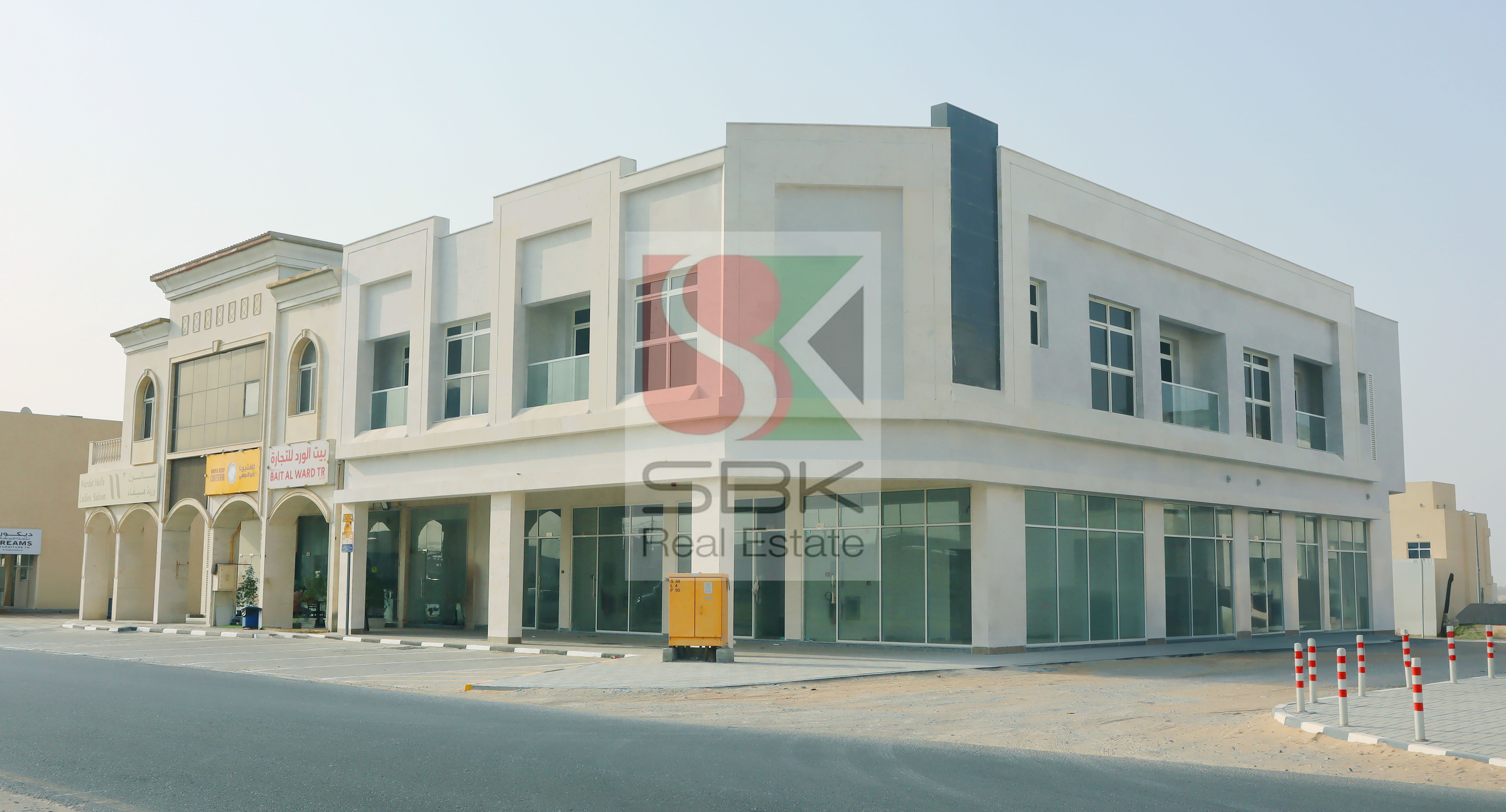 Shops available for rent In Spot Building, Al Hoshi Area Maleha Street