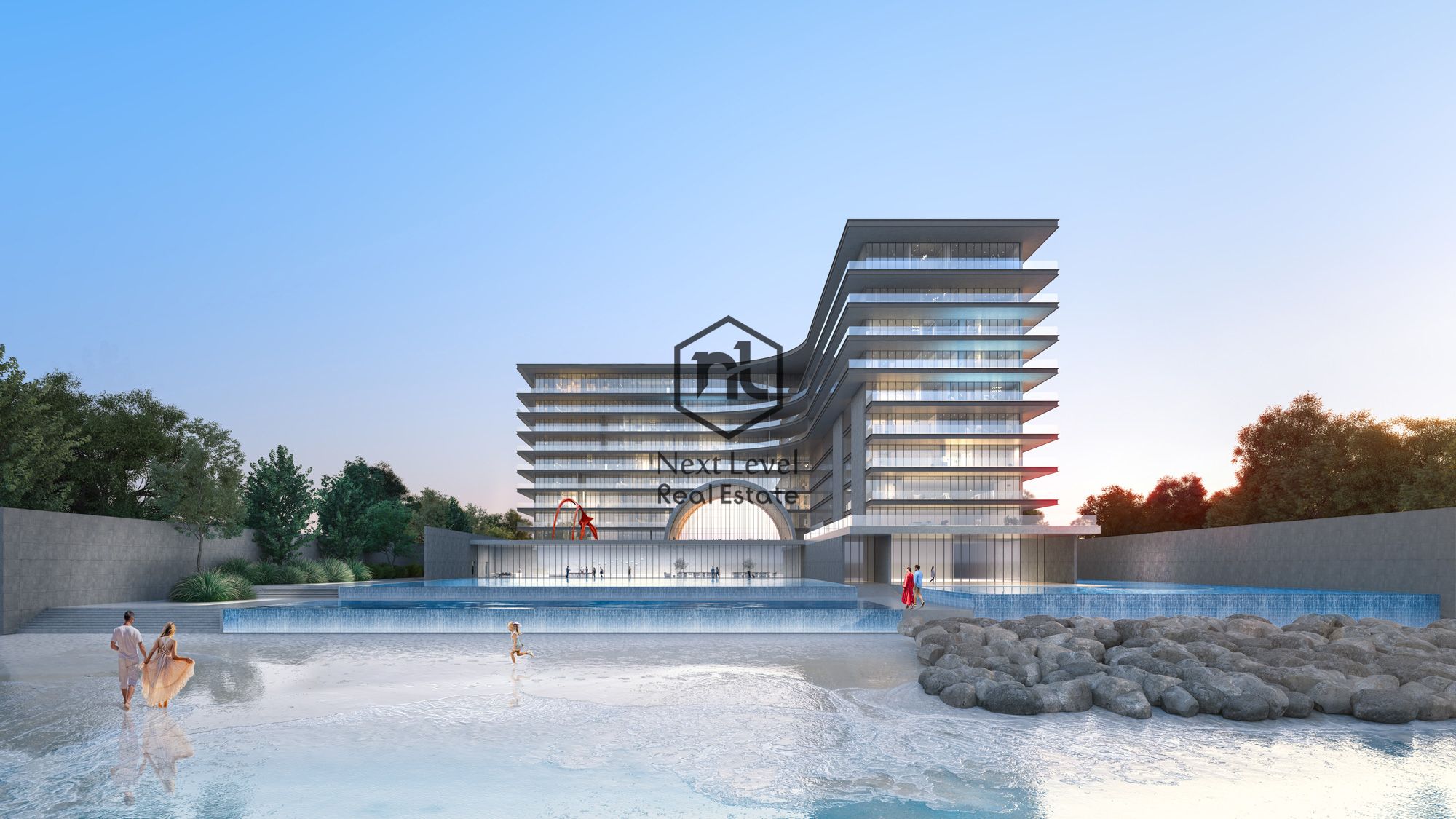 DLD Waiver | Private Beach | Full Sea View