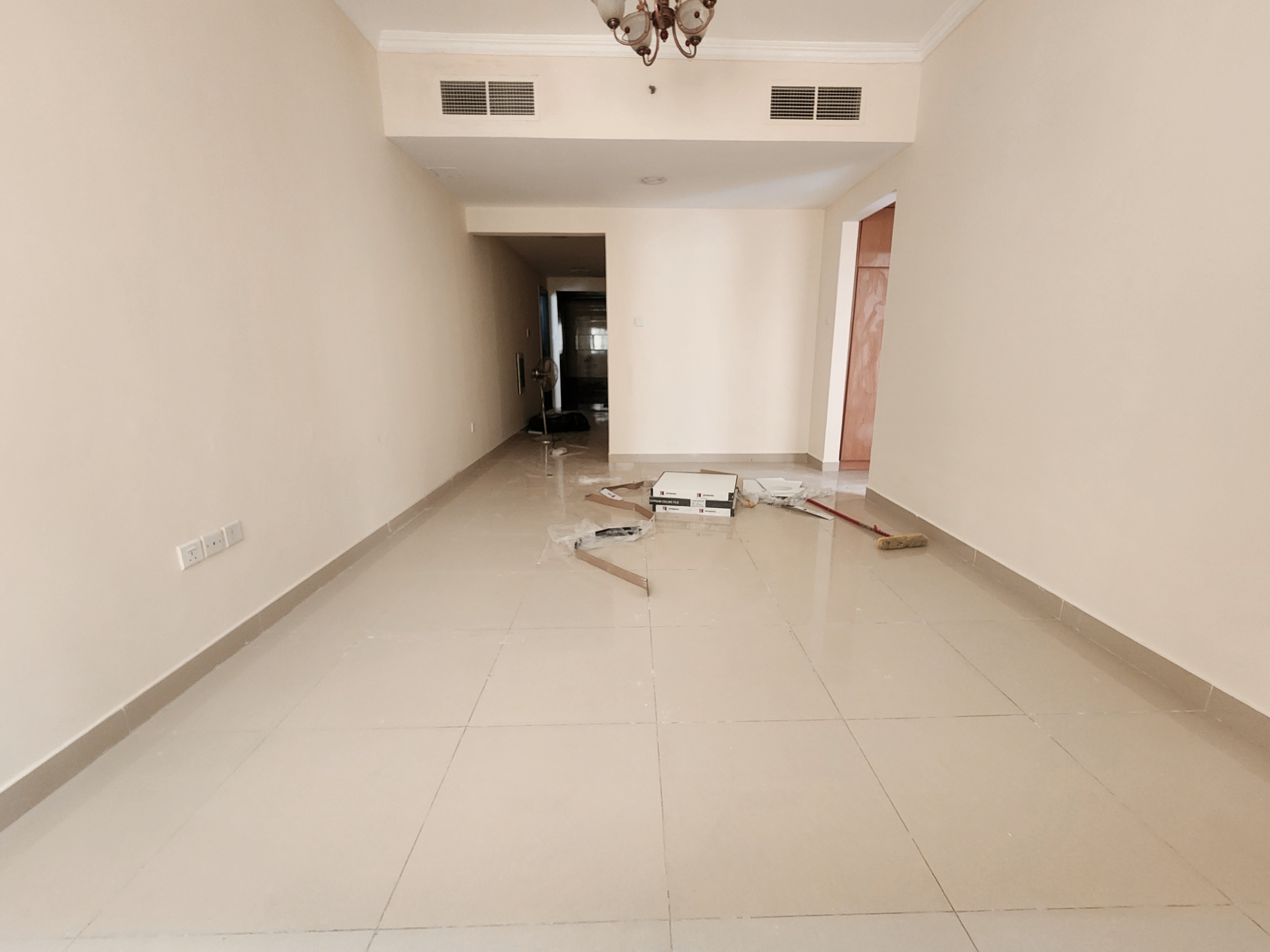 Cheapest rent 1bhk with 2 bath and covered patking neat and clean building and apartment closed to family park