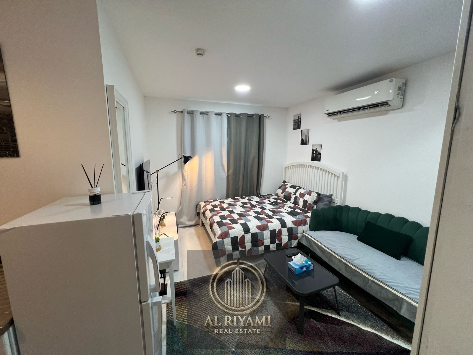 The most beautiful and elegant furnished studios for rent #Ajman In Al Nakheel Corniche, first resident, vital and distinguished location