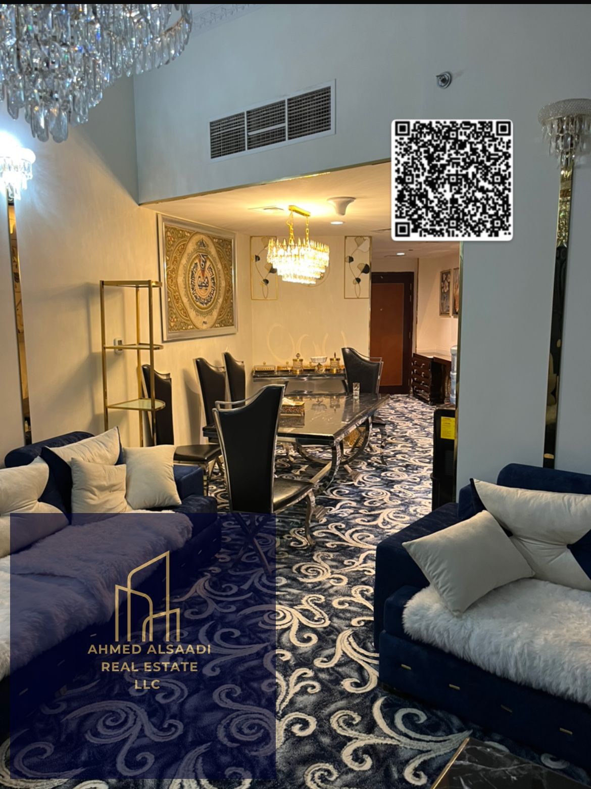2 bedroom apartment Ajman Cornish sea view