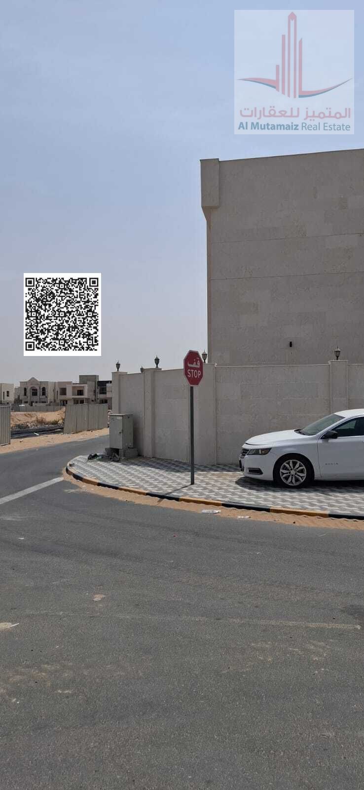 Villa in Al Zahya, marble of the highest standards and materials, super deluxe finishing, excellent location