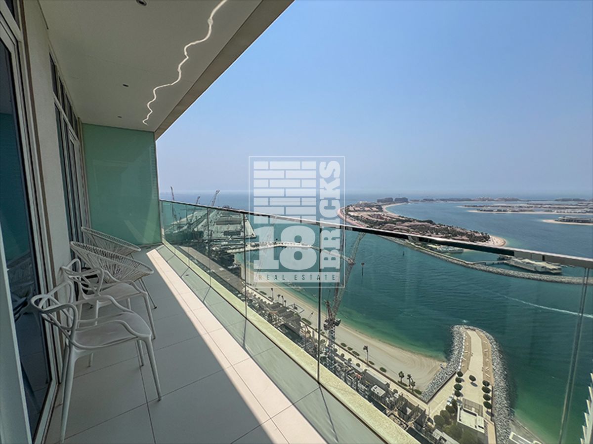 High floor | Fully Furnished | Stunning Palm Jumeirah Views