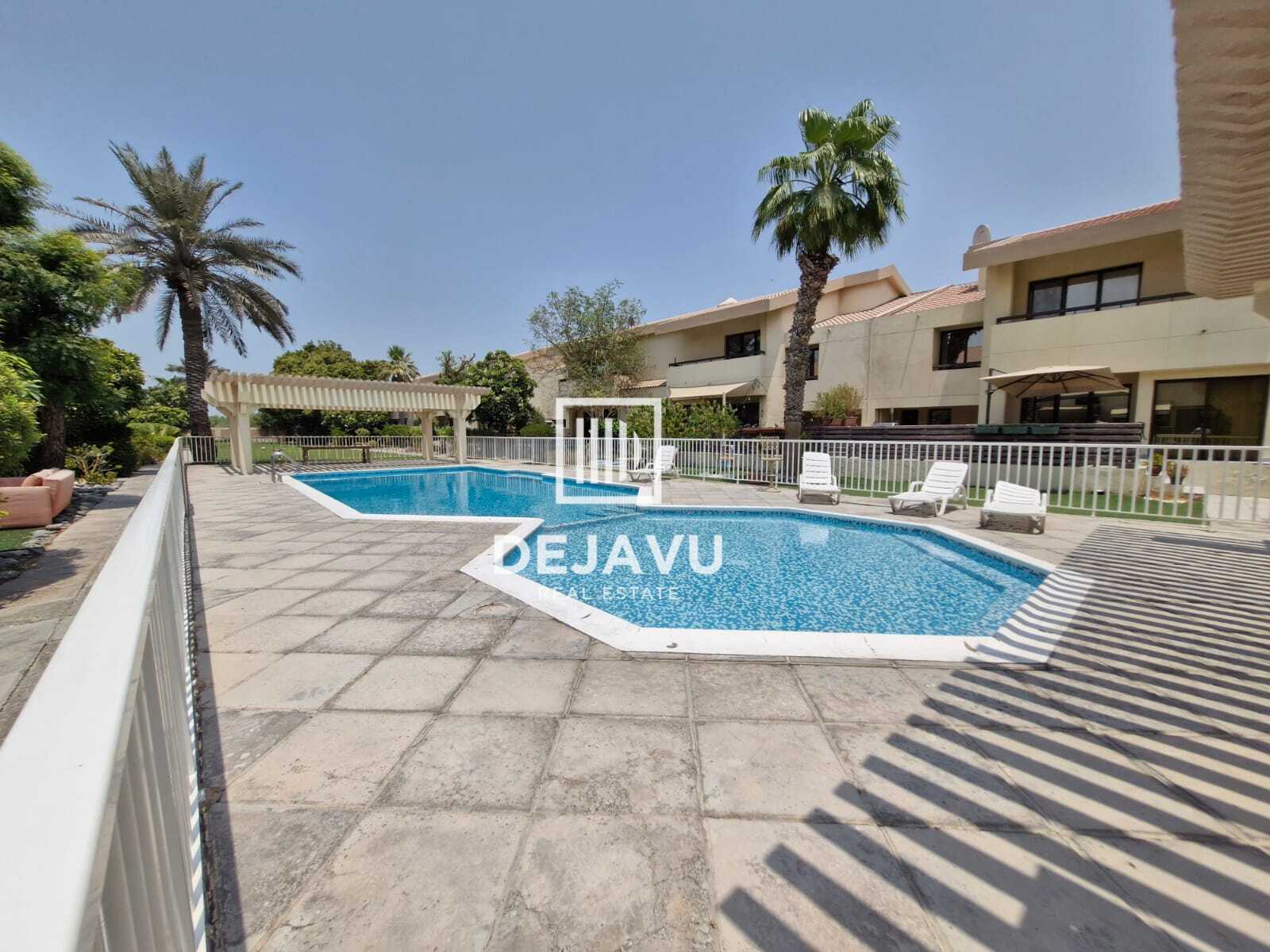 Spacious 4 BR+M Villa | Prime Location | Compound Villa | Shared Pool & Gym & Tennis Court