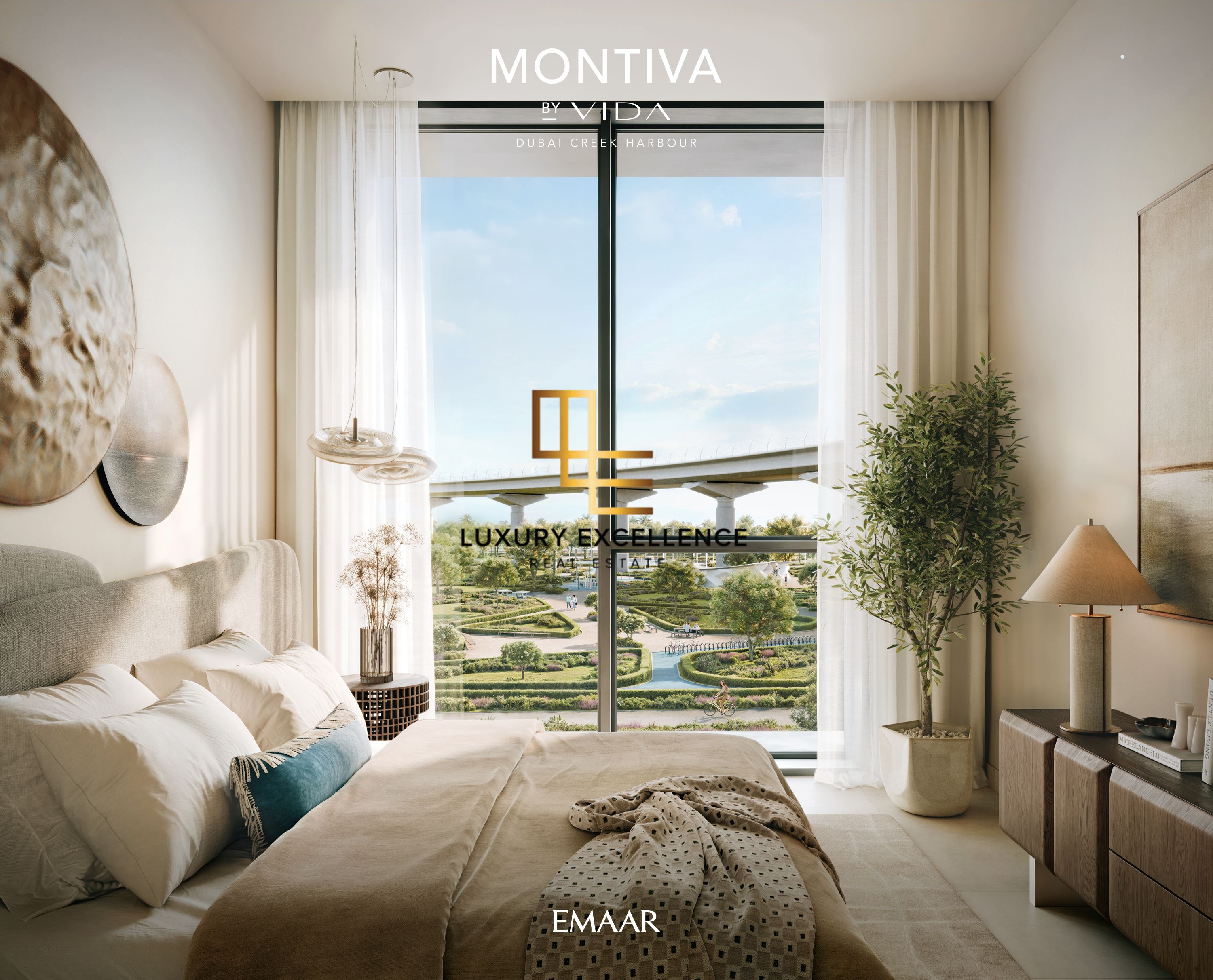 Luxury 2BR | Branded by Vida | Creek Harbour