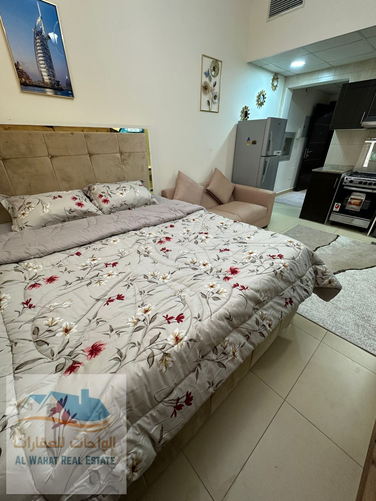 First-class studio for monthly rent