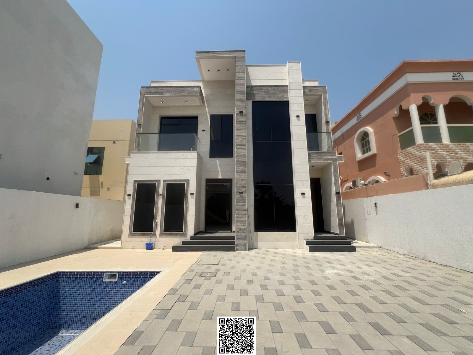 Villa for sale | 5 bedrooms | Second plot from Sheikh Ammar Street | Including electricity, water and air conditioning | Rawda 1