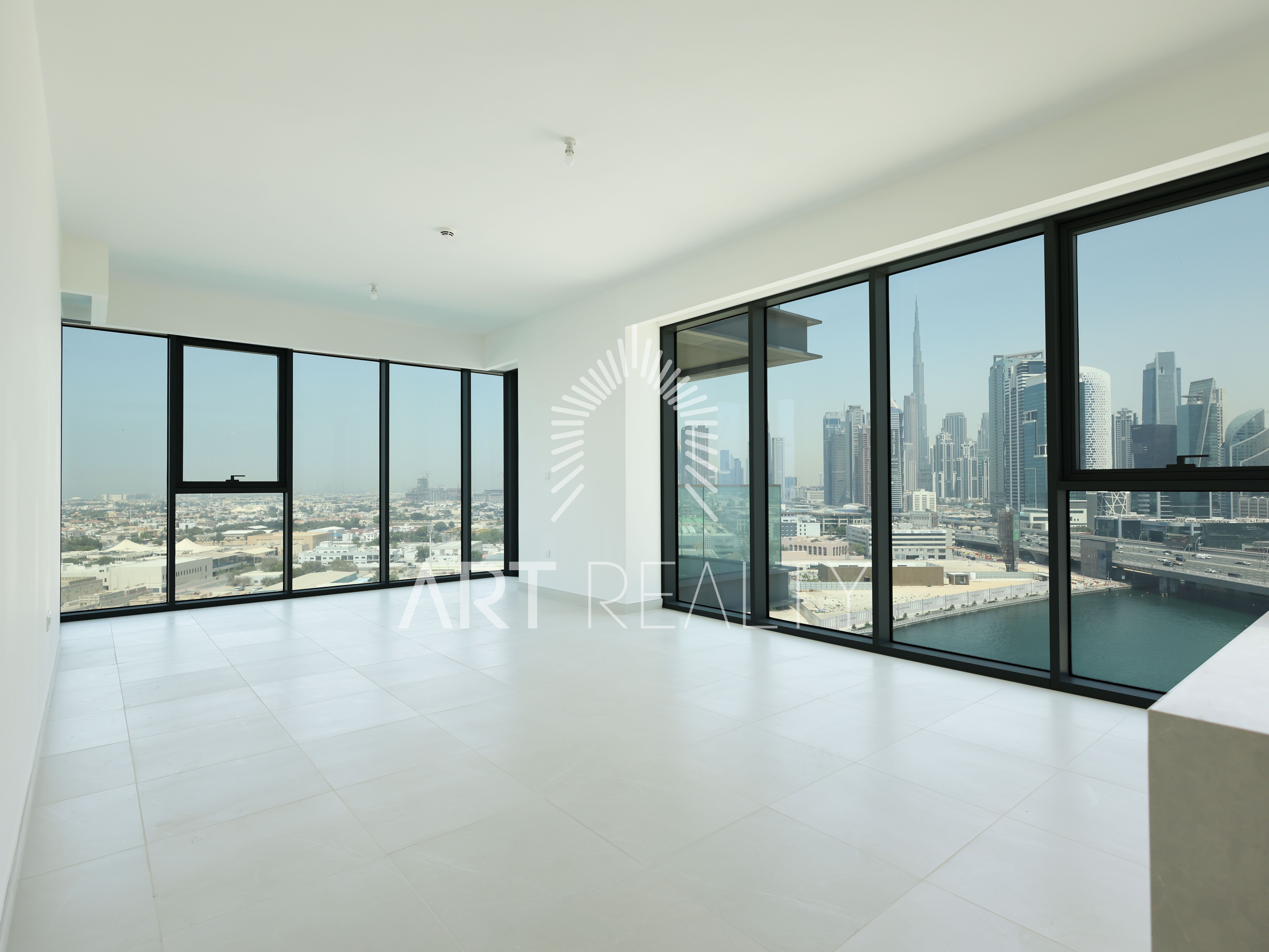 Vacant | Burj Khalifa and Canal View | High Floor