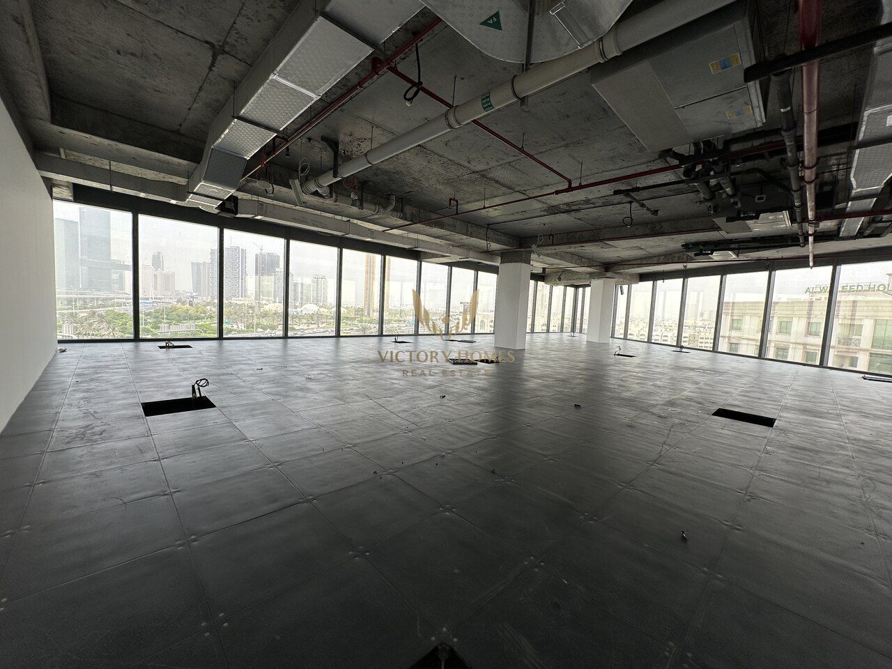 Semi Fitted office for Rent - Raised flooring With Open ceiling