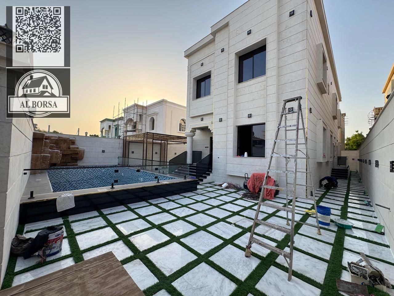 A golden opportunity to own the dream villa - a brand new VVIP villa for sale in Rawda 5 spacious master bedrooms including: All air conditio