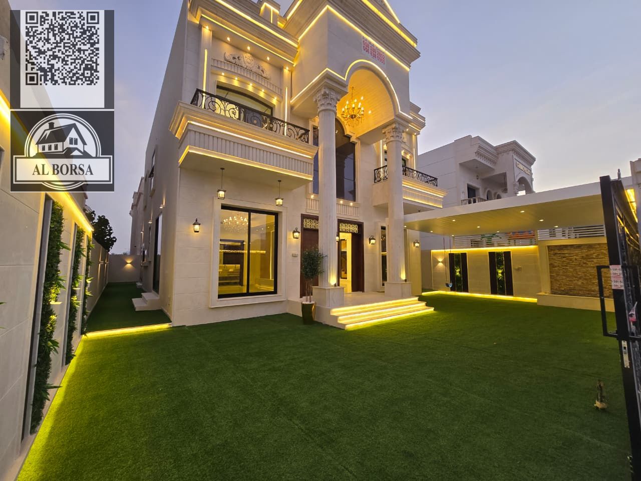 Luxurious villa for sale in Al Zahia - Ajman | High-end finishing and prime location Price: AED 2,500,000 Electricity and water services insta