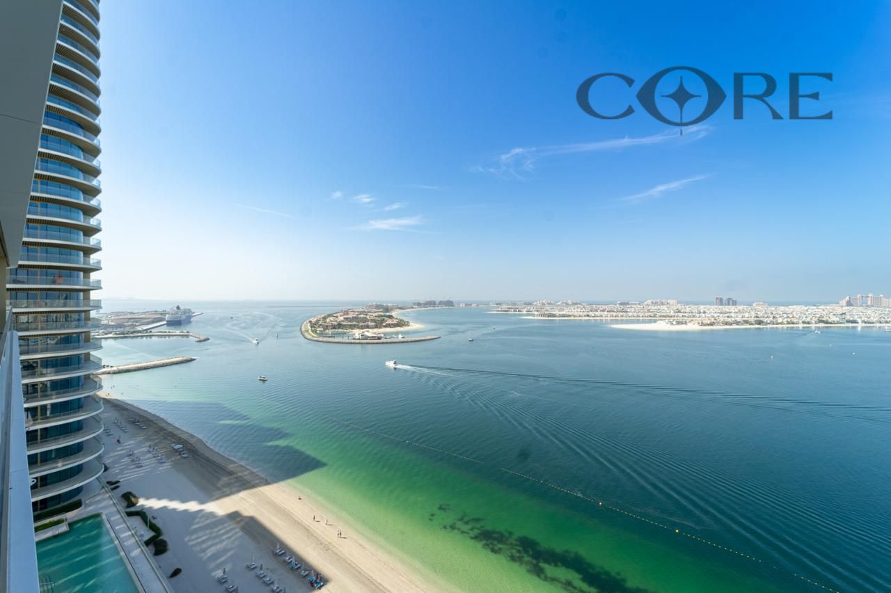 Palm and Marina Skyline view I High floor I Biggest Layout