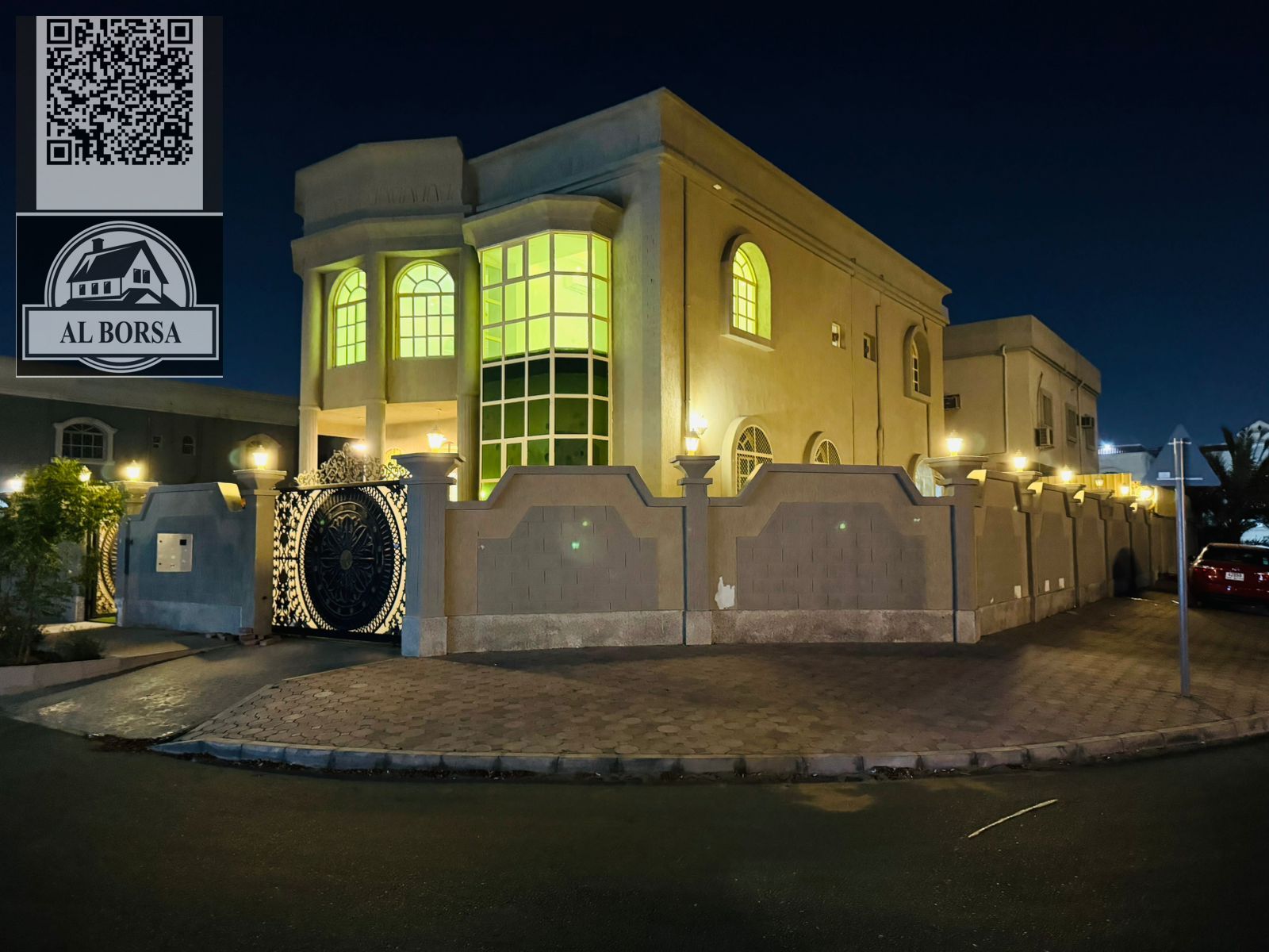 For freehold ownership in Ajman, with bank or cash financing, own a luxurious corner villa for sale in Al Rawda 3, modern, consisting of two floors, 5