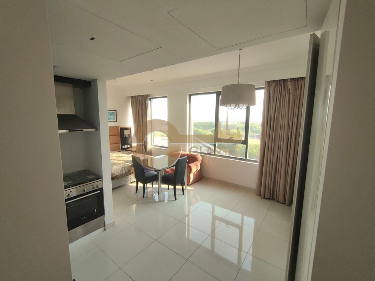 FURNISHED | HIGH FLOOR UNIT | BALCONY | CITY VIEW